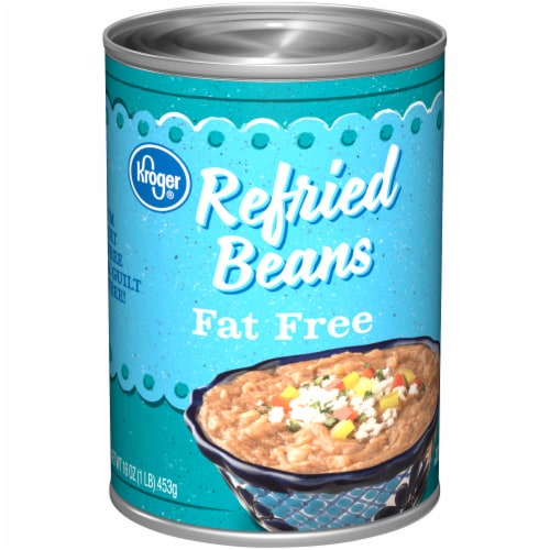 Kroger® Fat Free Refried Beans Perspective: front