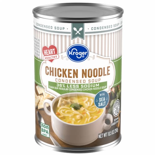 Organic Reduced Sodium Chicken Noodle Soup, 17 oz at Whole Foods