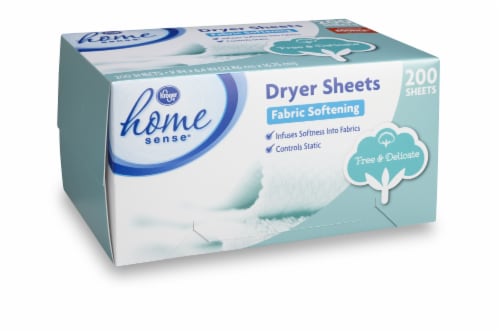 Kroger® ® Free & Delicate Fabric Softening Dryer Sheets Perspective: front