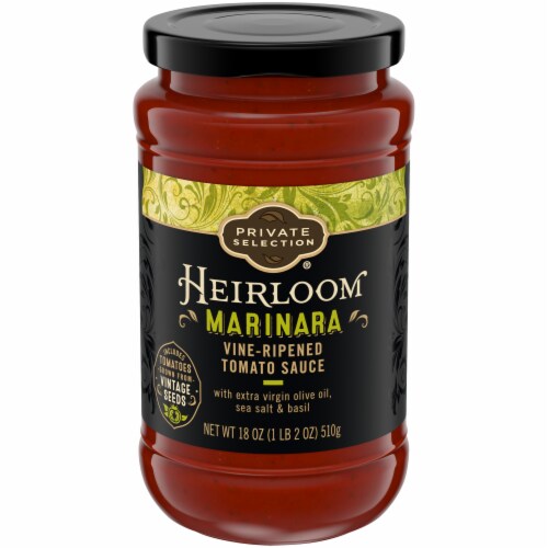 Private Selection® Heirloom Marinara Vine-Ripened Tomato Sauce Perspective: front