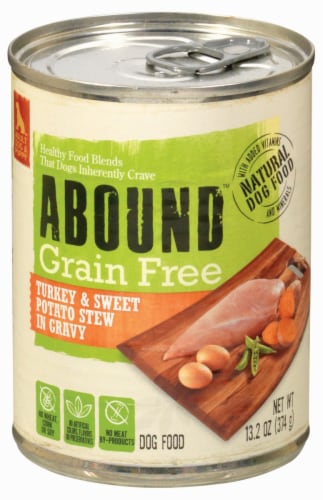 ABOUND™ Grain Free Turkey & Sweet Potato Stew in Gravy Wet Dog Food