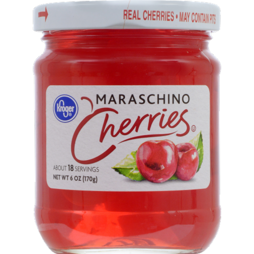 Kroger® Maraschino Cherries Perspective: front