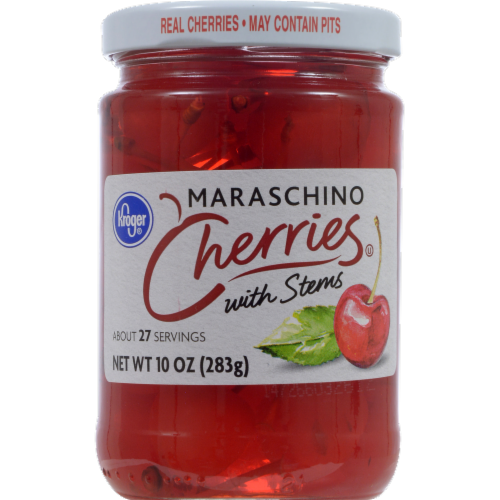 Kroger® Maraschino Cherries with Stems Perspective: front