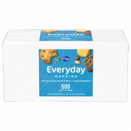 Kroger® Strong & Absorbent Everyday Paper Napkins Perspective: front