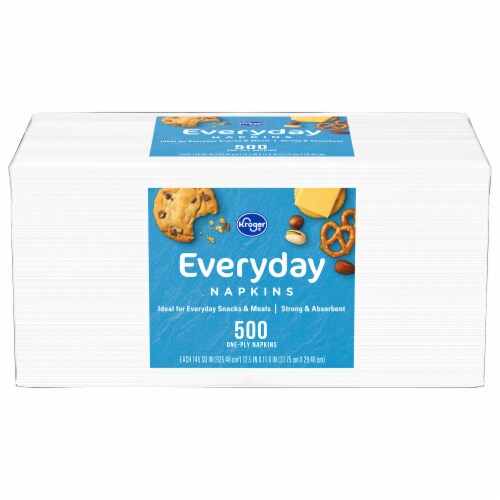 Kroger® Strong & Absorbent Everyday Paper Napkins Perspective: front