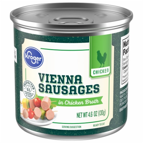 Kroger® Vienna Sausages in Chicken Broth Perspective: front
