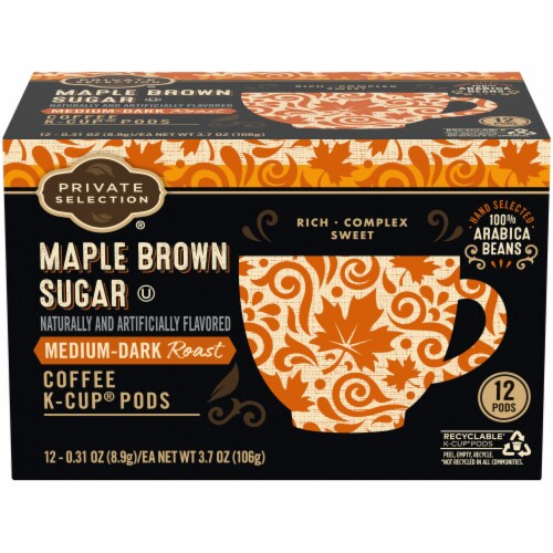 Private Selection® Maple Brown Sugar Medium-Dark Roast K-Cup Coffee Pods Perspective: front