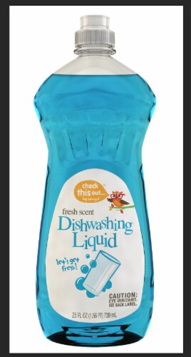 check this out...™ Blue Ultra Dish Detergent Perspective: front