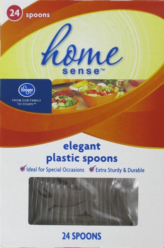 Kroger® Elegant Plastic Spoons Perspective: front