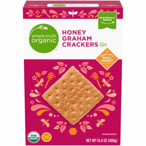 Simple Truth Organic™ Honey Graham Crackers Perspective: front