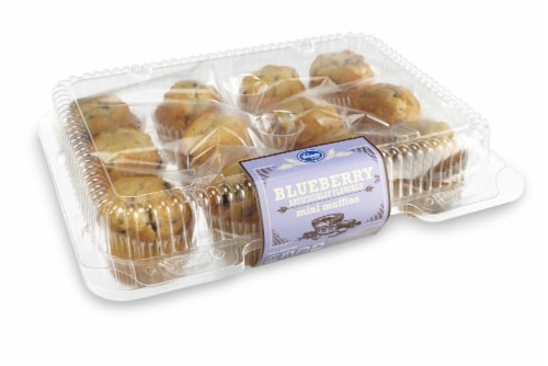 Kroger® Blueberry Mini Muffins Perspective: front