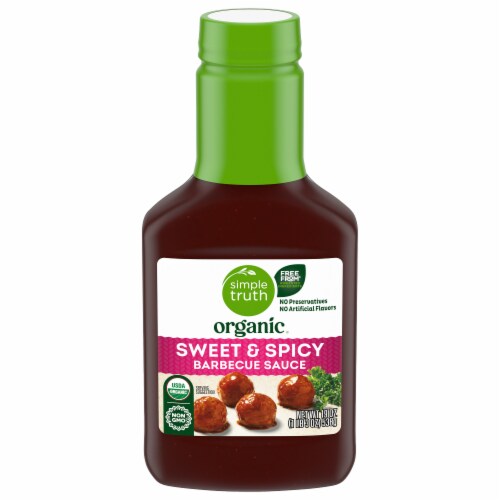 Simple Truth Organic® Sweet & Spicy BBQ Sauce Perspective: front
