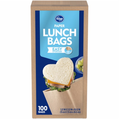 Food Storage Zipper Sandwich Bags 100 Ct