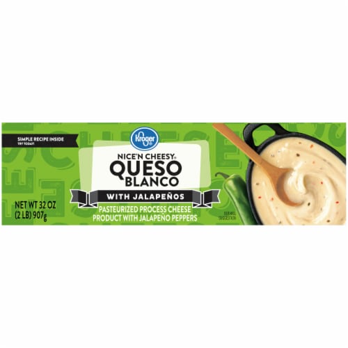 Kroger® Nice&amp;#39;N Cheesy® Queso Blanco with Jalapenos, 32 oz - Fry’s Food ...