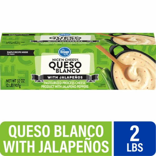 Kroger® Nice'N Cheesy® Queso Blanco with Jalapeños Perspective: front