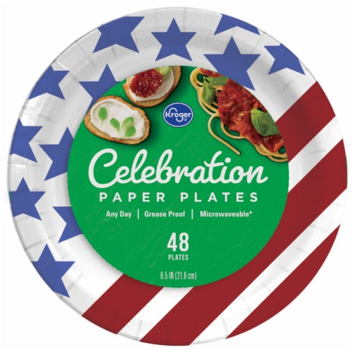 Kroger® Designer 8.5 Inch Paper Plates, 48 ct - Kroger