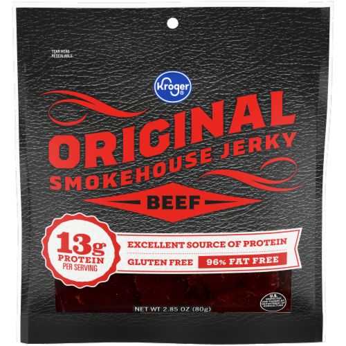 Kroger® Original Smokehouse Beef Jerky Perspective: front