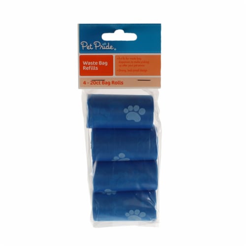 Pet Pride® Disposable Waste Bag Refills Perspective: front