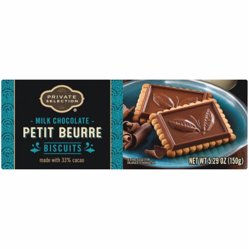 Private Selection™ Milk Chocolate Petit Beurre Biscuits Perspective: front