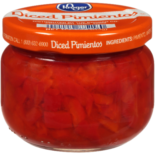 Kroger® Diced Pimientos Perspective: front