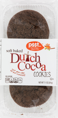 p$$t... Soft Baked Dutch Cocoa Cookies Perspective: front