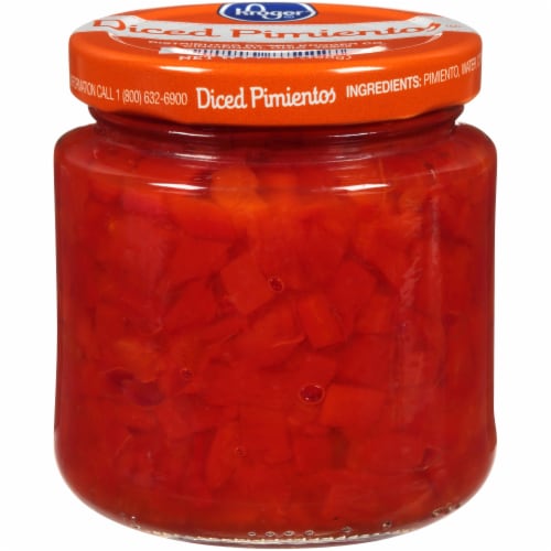 Kroger® Diced Pimentos Perspective: front