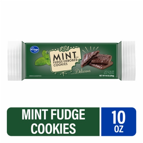 Kroger® Mint Fudge Enrobed Cookies Perspective: front