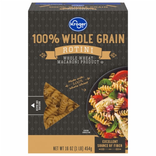 Kroger® 100% Whole Grain Salad Rotini Pasta Perspective: front