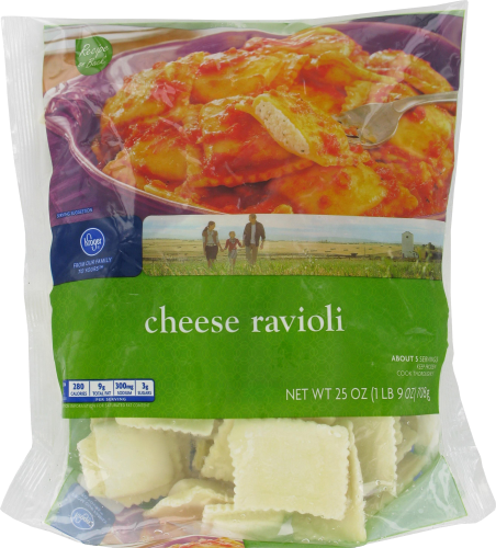 Kroger® Cheese Ravioli Perspective: front