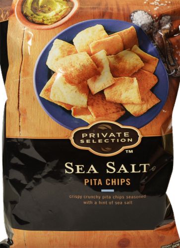 Private Selection™ Sea Salt Pita Chips Perspective: front