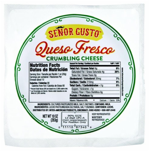 Senor Gusto Queso Fresco Perspective: front