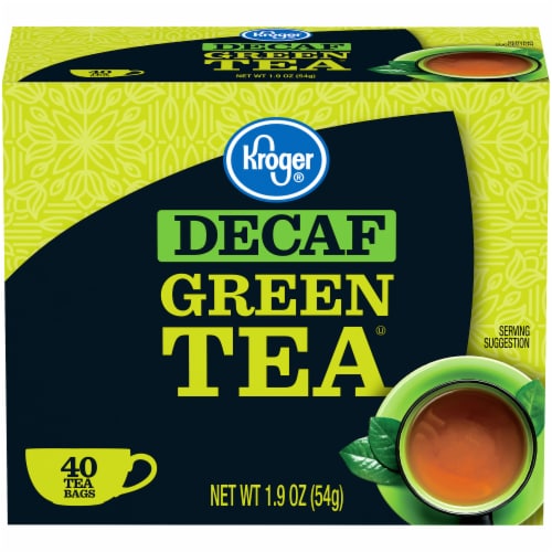 Kroger® Decaf Green Tea Bags Perspective: front