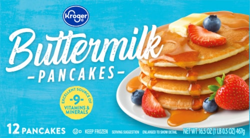 Kroger® Buttermilk Pancakes Perspective: front