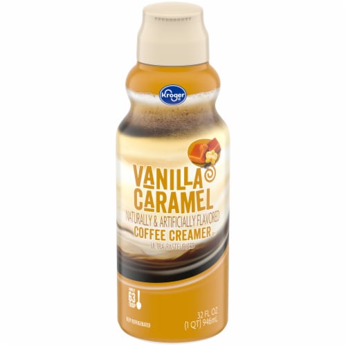 Kroger® Vanilla Caramel Coffee Creamer Perspective: front