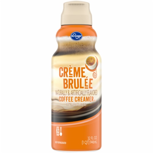 Kroger® Creme Brulee Coffee Creamer Perspective: front