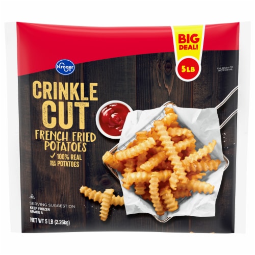 Kroger® Crinkle Cut Fries BIG Deal! Perspective: front