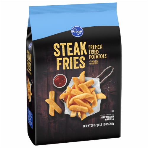 Kroger® Frozen Steak Fries Perspective: front