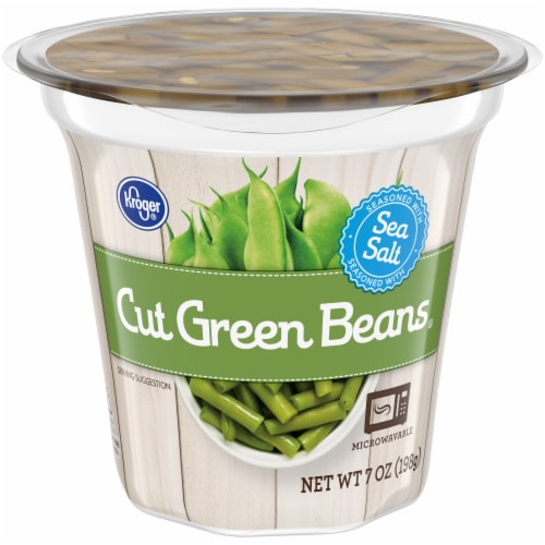 Kroger® Cut Green Beans Cup Perspective: front