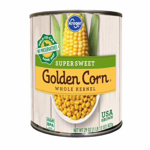 Kroger® Supersweet Whole Kernel Golden Corn Perspective: front