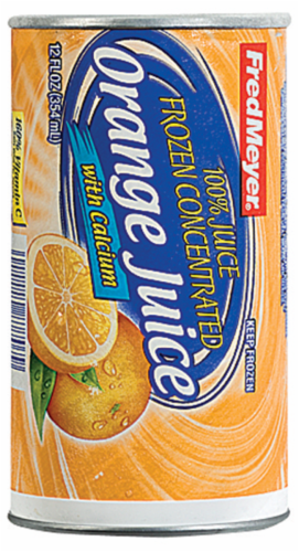 Fred Meyer® Frozen Concentrated Orange Juice with Calcium Perspective: front