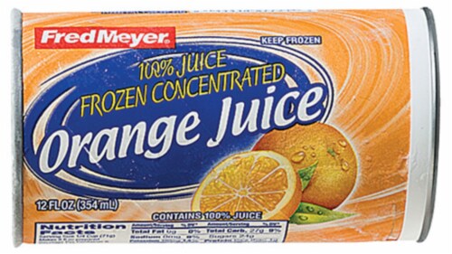 Fred Meyer® Frozen Concentrated Orange Juice Perspective: front