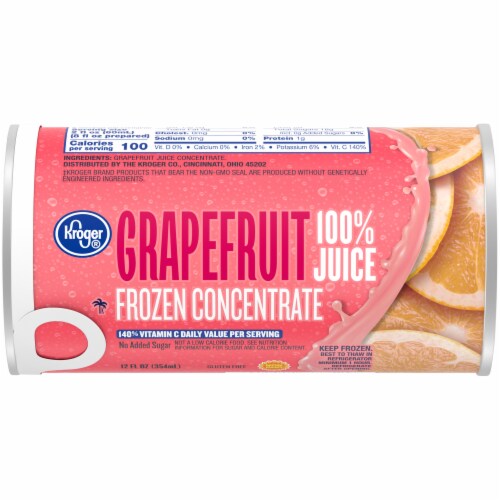 Kroger® Frozen 100% Grapefruit Juice Concentrate Perspective: front