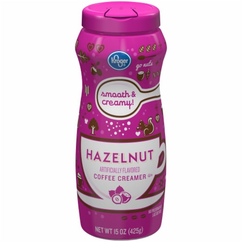 Kroger® Non-Dairy Hazelnut Coffee Creamer Perspective: front
