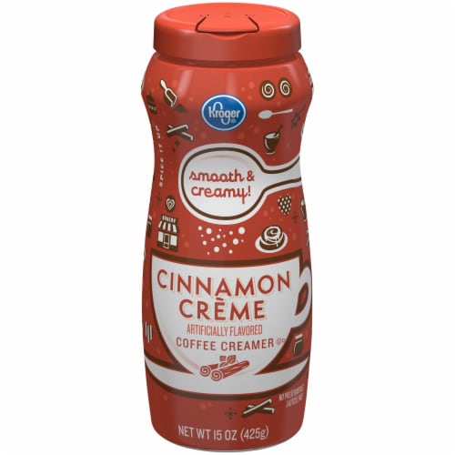 Kroger® Non-Dairy Cinnamon Creme Coffee Creamer Perspective: front