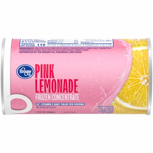 Kroger® Frozen Pink Lemonade Concentrate, 12 fl oz - Pay Less Super Markets