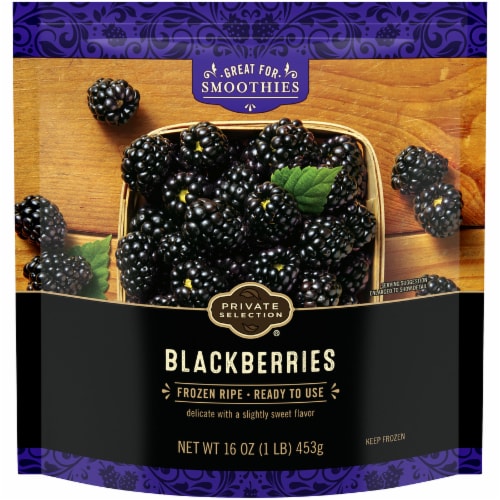 Private Selection® Frozen Blackberries Perspective: front
