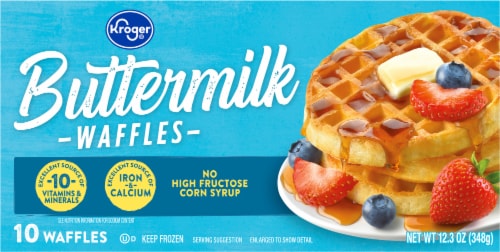 Kroger® Buttermilk Waffles Perspective: front