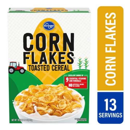 Kroger® Corn Flakes Toasted Cereal Perspective: front
