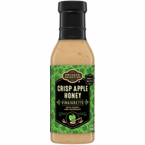 Private Selection® Crisp Apple Honey Vinaigrette Salad Dressing Perspective: front