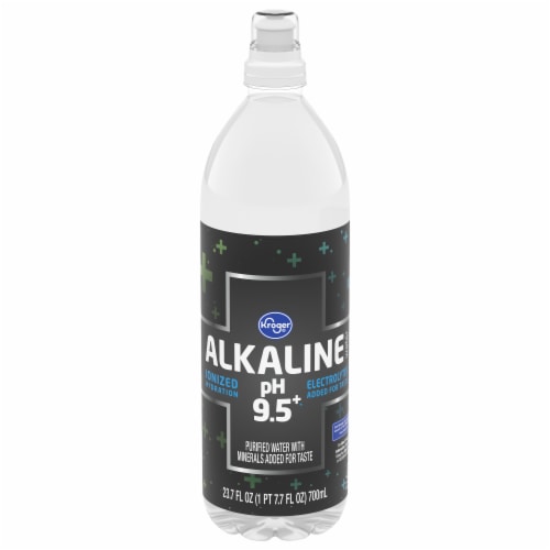 Kroger® Alkaline Bottled Water, 24 bottles / 16.9 fl oz - Kroger